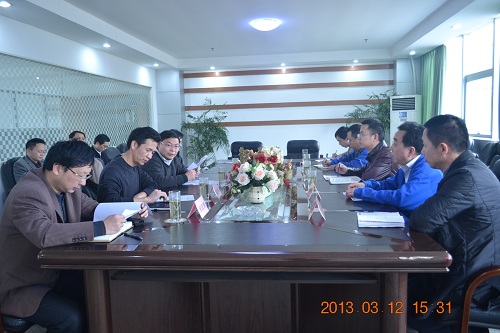 南昌高新区管委会主任雷霆一行到永利3044集团官网新材料（江西）有限公司调研