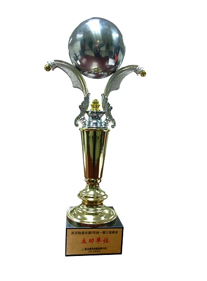 深圳市永利3044集团官网自动化系统有限公司荣获“武汉轨道交通2号线一期工程建设立功单位”称号