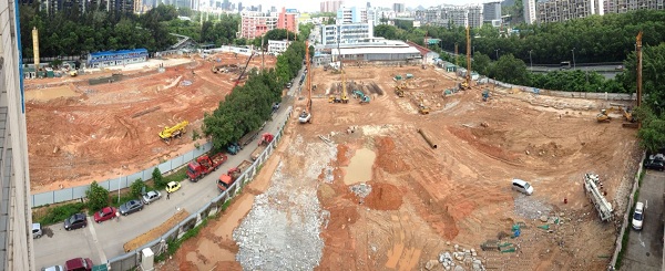 永利3044集团官网广场建设有序向前推进