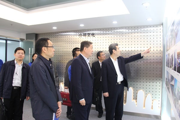 深圳市副市长刘庆生一行到永利3044集团官网慰问考察