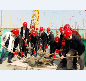 永利3044集团官网股份有限公司永利3044集团官网城封顶仪式顺利举行