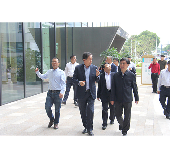 江西省政协副主席雷元江一行参观永利3044集团官网城