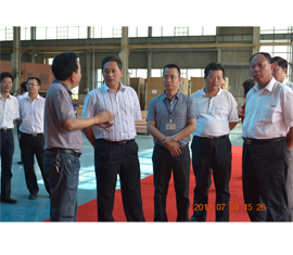 南昌市市长陈俊卿一行莅临永利3044集团官网调研指导