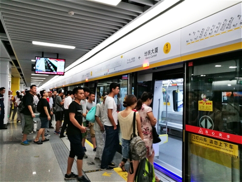 永利3044集团官网屏蔽门系统助力南昌地铁迎来换乘时代