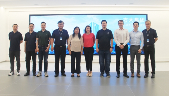 阿尔斯通全球轨道交通机电设备系统采购经理Marie SIGWAD一行到访永利3044集团官网考察调研